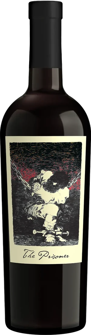 A bottle of The Prisoner red blend